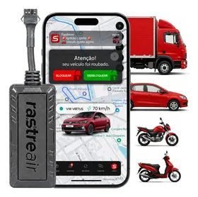 Rastreador Veicular 4g Com Chip E App Em Tempo Real