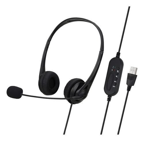 Fone Headset Com Microfone Usb Para Home Office Call Center