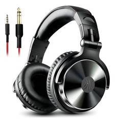 Headset Over-ear Gamer OneOdio Pro-10 Preto Con Conector P2 e P10