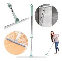 Rodo Mágico Vassoura Silicone Limpeza Fácil Vidro Piso Chão