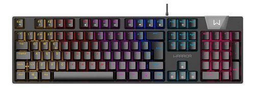 Teclado Gamer Mecânico Royal Score Preto Warrior - Tc313