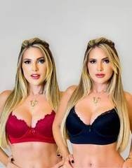 Sutiãs Com Bojo Renda Kit 2 Alça Reforçada Cores Revenda Lux