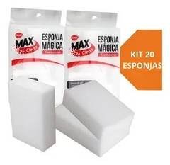 Kit 20 Esponjas Mágicas Tira Manchas De Melamina
