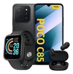 Smartphone Xiaomi Poco C85 256gb 2chip  +brinde-fone-relógio