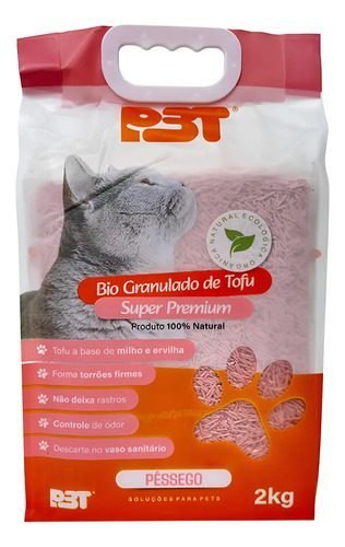 Areia Sanitária Biodegradável Tofu P3t Lavanda 2kg