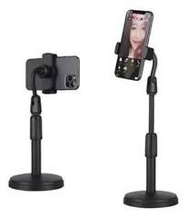 Suporte Tripé De Mesa Para Celular Pedestal Ajustavel 360°
