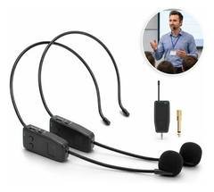 Microfone Sem Fio Headset Profissional Conferencia Professor