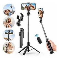 Tripé / Bastão Para Celular Portátil Até 1,70 M Com Controle