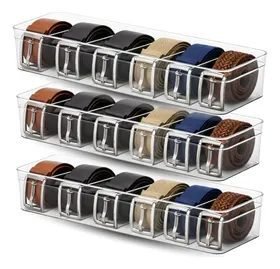 Kit Colmeia Organizador Cintos, Meias, Gavetas, Gravatas