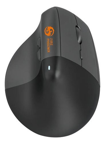 Mouse Vertical Ergonômico Sem Fio Bluetooth Fire Phoenix 6 Botões