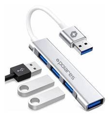 POLARES MINI Hub Usb 3.0 Polares 4 Portas Compatível Windows MacOS Linux PO90