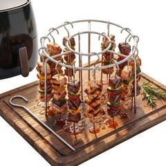 Stainless Steel Air Fryer Skewer Rack, 2026 New Vertical