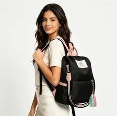 Mochila Feminina Oxford Impermeável Antirroubo