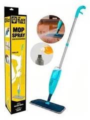 Mop Spray Cabeça Giratória 300ml Cabo Inox Microfribra Tbt