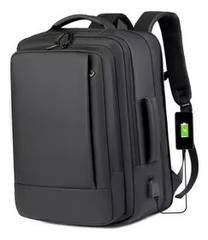 Mochila Executiva Impermeável Com Saída Usb Para Notebook