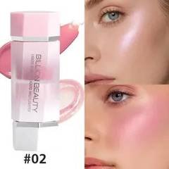 Blush Iluminador Líquido 3 Em 1 À Prova Dagua