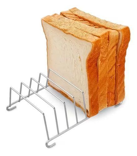 Grade Para Pão E Torradas Em Aço Inox Para Assar Várias Fatias