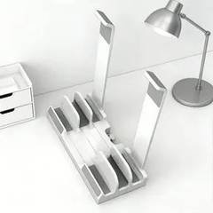 Suporte Vertical Ajustável Para Notebook Abs