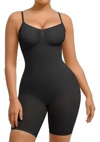 Body Short Modelador Redutor Sem Costuras Feminino Com Alças