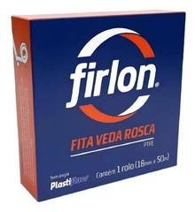 Fita Veda Rosca Firlon 18mm X 50m - Plastifluor Kit 10 Pçs