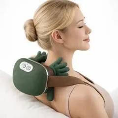 Massageador Cervical Pescoço Ombro Aquecimento 3d Usb