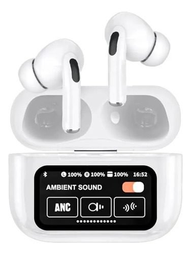 Fone A9 Pro Bluetooth 5.3 Display Touch Cancelamento Ruído