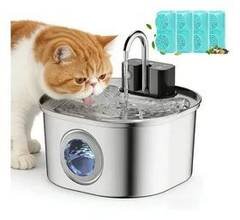 Fonte De Água Para Pets 4000mah Com Sensor