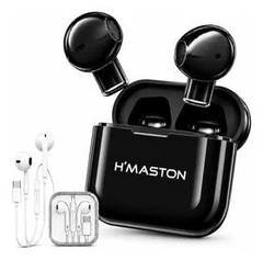 Fone Bluetooth Tws 5.4 Hi-res Aac Com Fone Usb-c Brinde