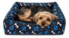 Cama Pet Cachorro 50x50 Impermeável Antialérgico Lavável