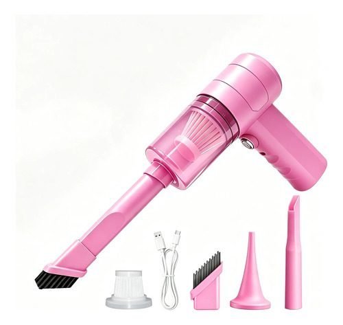 Aspirador De Pó Rosa Para Carros Rosa-pálido