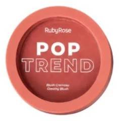 Blush Cremoso Ruby Rose Pop Trend Textura Macia Aveludado