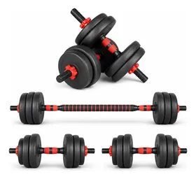 Halter Ajustável Anilha 10kg Musculação Fitness Academia