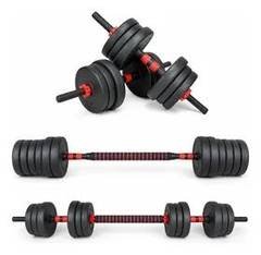 Halter Ajustável Anilha 20kg Musculação Fitness Academia