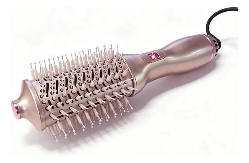 Escova Modeladora e Alisadora 3 em 1 Maimeite Profissional com Ar Quente, Rosa