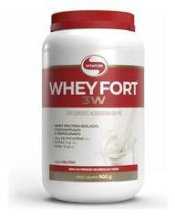 Whey protein Vitafor Fort 3W 900g em pó Sem sabor x 900g