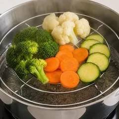 Grelha Rack P/ Vapor Vegetais Alimentos Airfryer