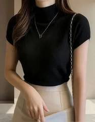 Blusa Cropped Feminina Ajustada
