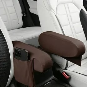 2 Capas Para Apoio De Braço De Carro Com Bolsos Laterais