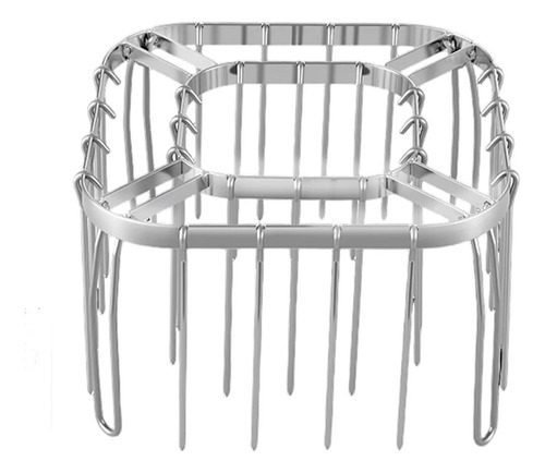 Prateleiras De Aço Inoxidável U255 Air Fryer Skewer Rack Upg Sliver-a