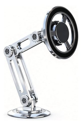 Suporte Magnético Universal Para Celular Carro Com Braço Articulado Ajustável