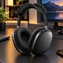 Headphone P9 Bluetooth Sem Fio Com Microfone Integrado