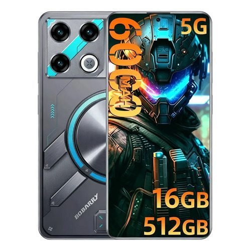 Smartphone Gt20 Pro 512gb Rom 16gb Ram 5g Dual Sim Tela 6,78 6000mah Reconhecimento Facial E Digital