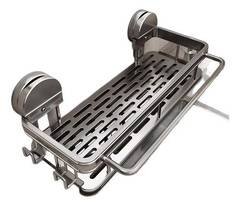 Organizador De Pia Inox Com Ventosa Prateleira De Cozinha
