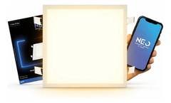 Painel Led Plafon Smart Embutir Inteligente Wifi 24w 2700k A 6500k 29,5cm Quadra