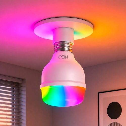 Lampada Led Smart Rgb Colorida Bivolt E27 Neo Avant