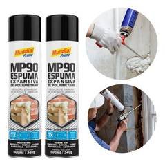 Kit 2 Espuma Expansiva Poliuretano Vedação Selante Multiuso