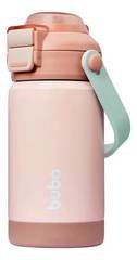 Buba, Garrafinha Térmica Com Bico E Canudo Blush