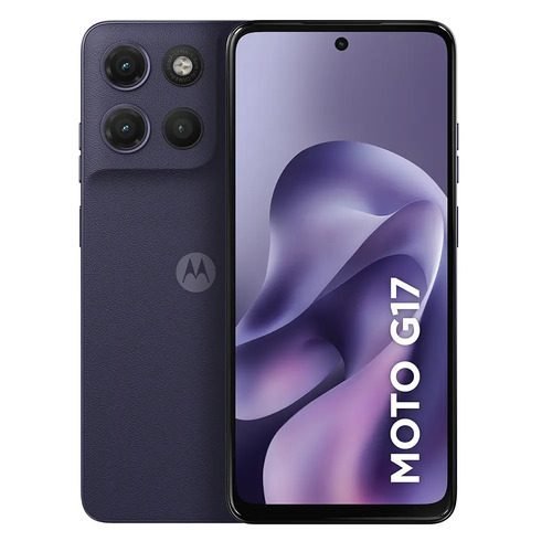 Smartphone G17 Tela 6,7 Polegadas 256GB 4G Câmera 50MP Motorola