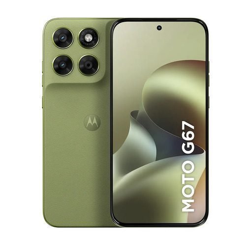 Smartphone Motorola Moto G67 5g - 128gb 4gb Ram + 8gb Ram Boost, Camera 50mp Sony Lytia 600, Tela 1.5k Extreme Amoled 120hz, Ultrarresistente - Verde Claro