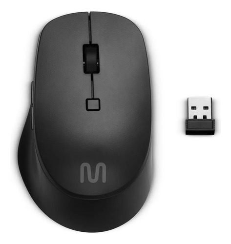 Combo Teclado E Mouse Recarregável Sem Fio Multi - Tc404 Preto